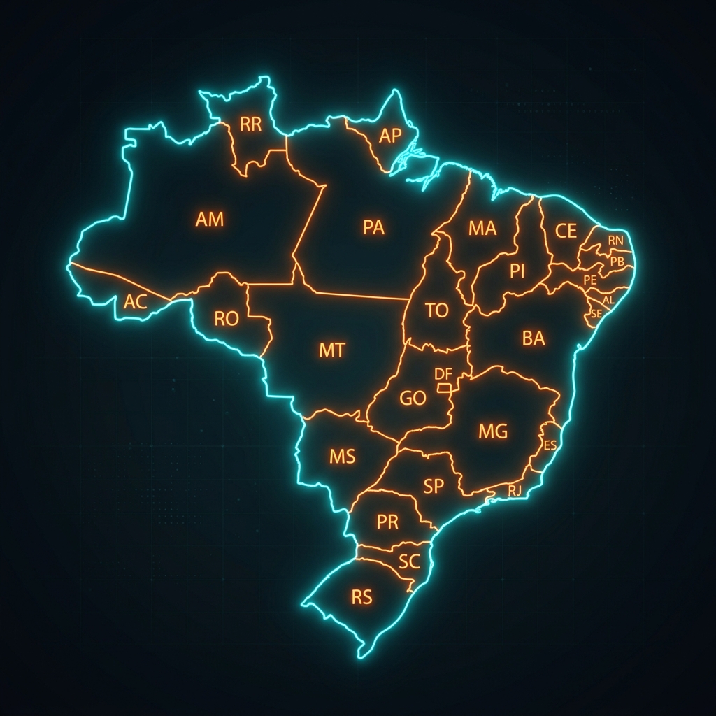 Mapa do Brasil